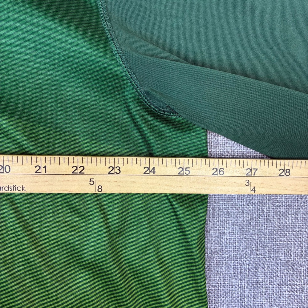 Majestic Green Bay Packers Pullover Mens 2XL Green CoolBase 1/4 Zip NFL Gradient - Picture 7 of 8